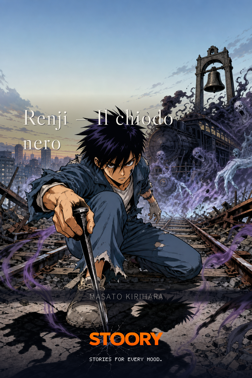 Copertina della serie Renji — Il chiodo nero
