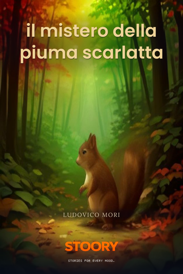 Copertina di Il Mistero della Piuma Scarlatta