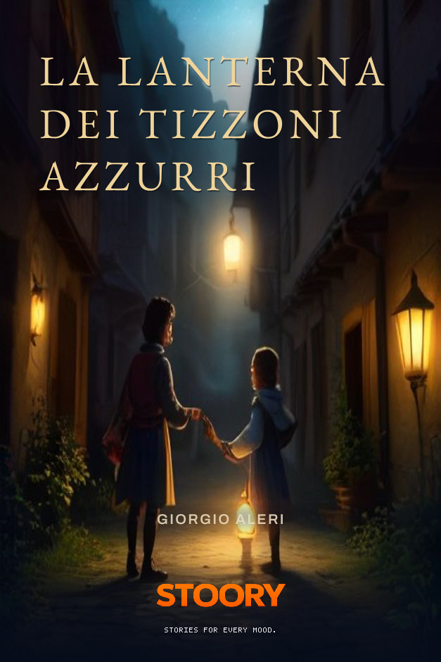 Copertina di La Lanterna dei Tizzoni Azzurri