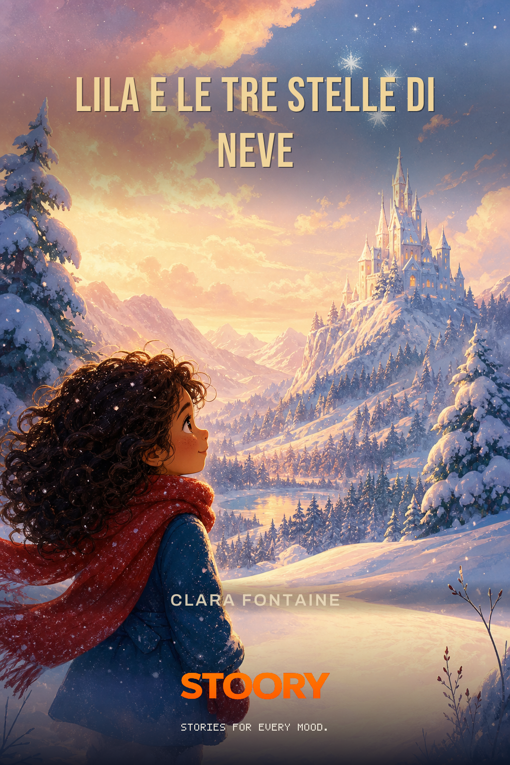 Copertina di Lila e le tre stelle di neve