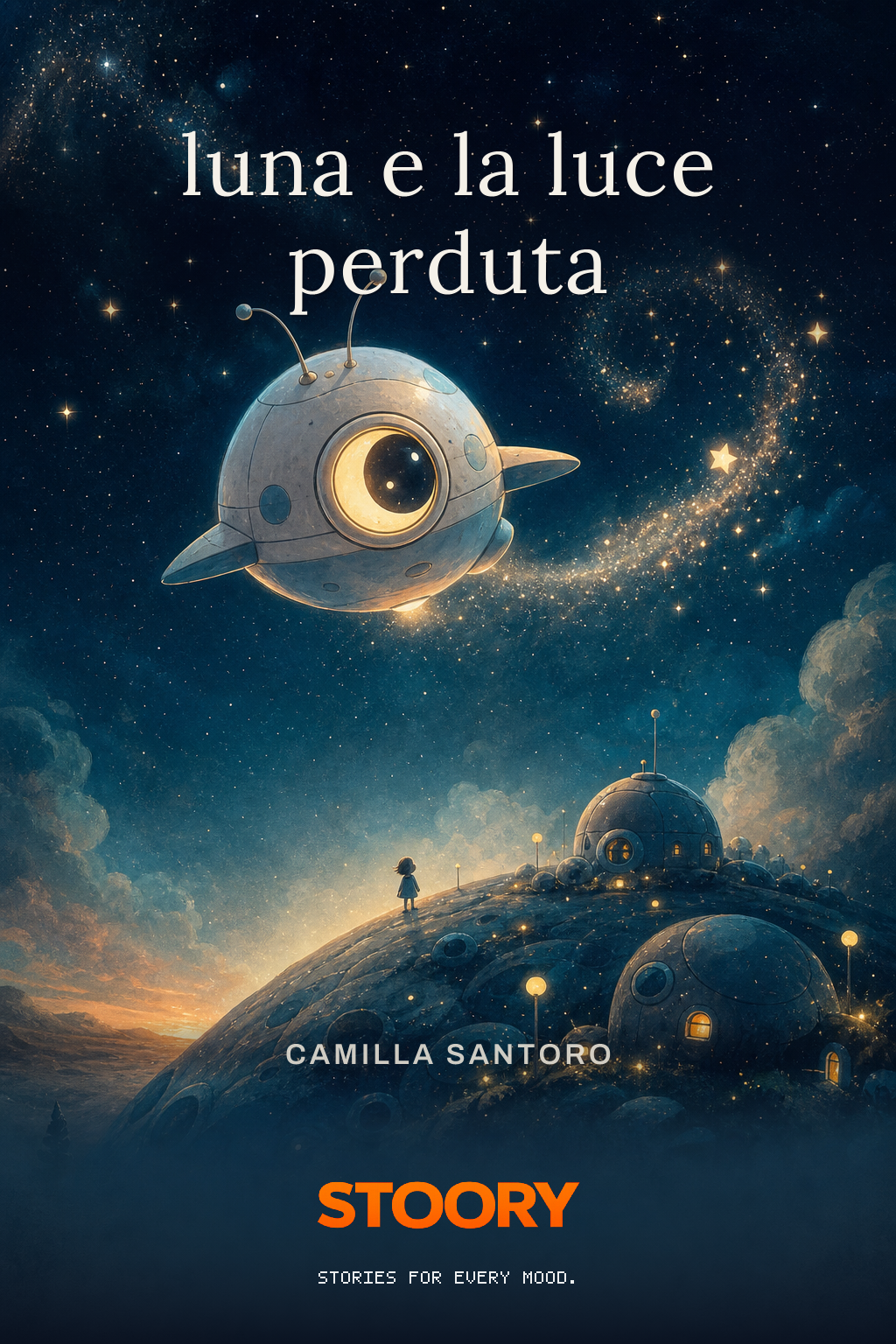Copertina di Luna e la luce perduta