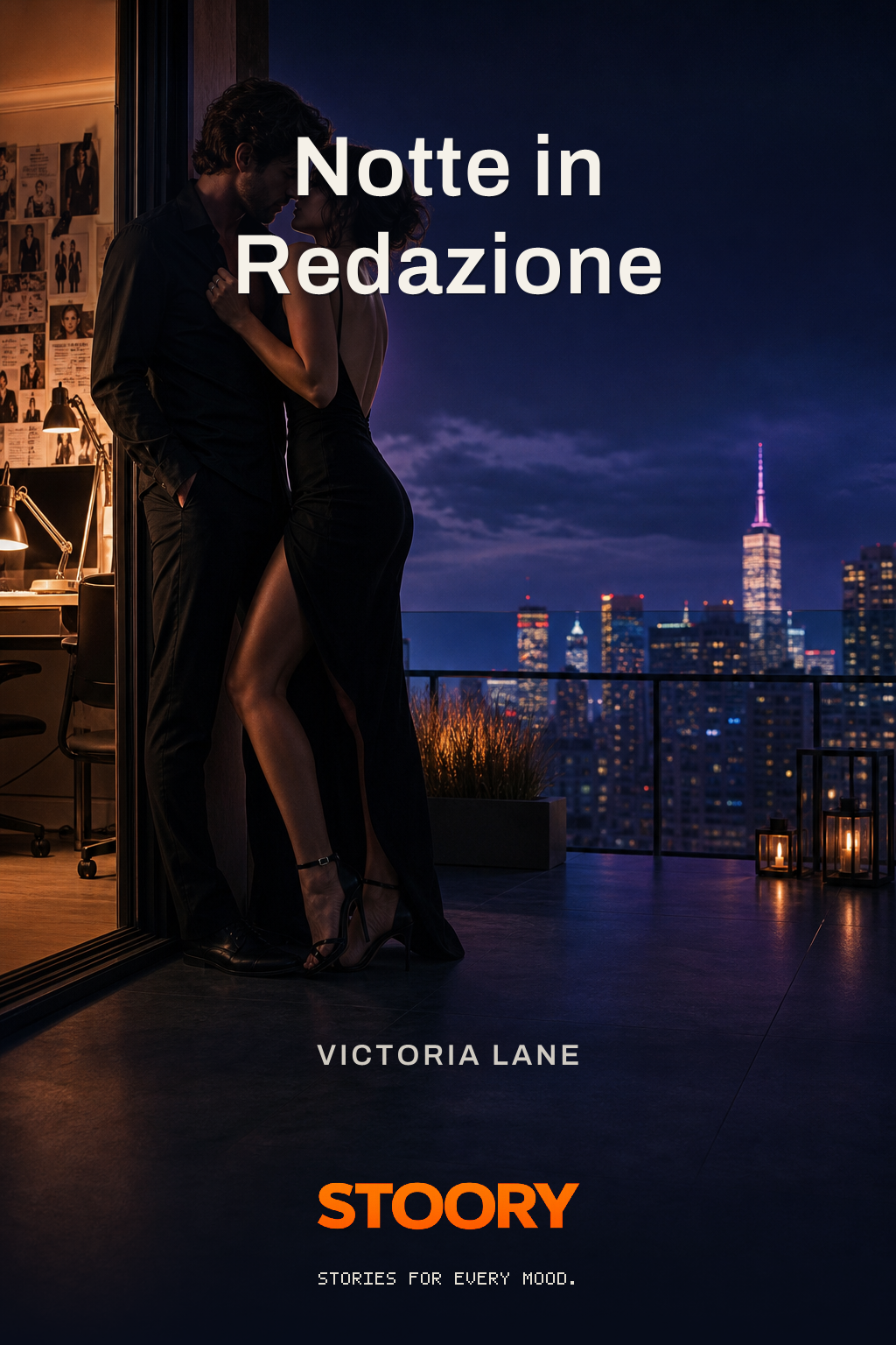 Copertina di Notte in Redazione